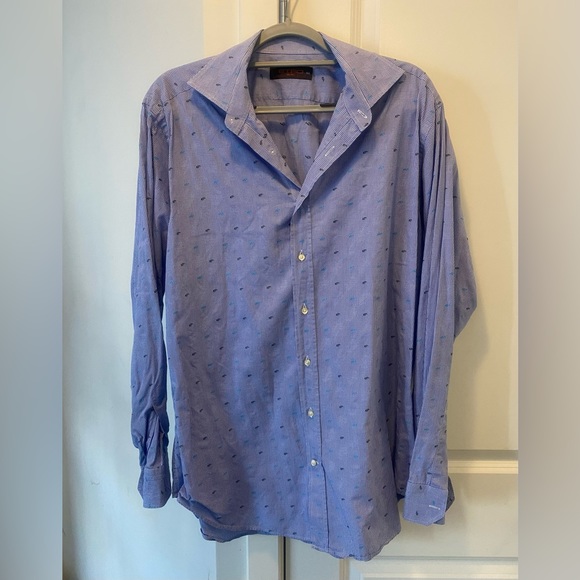 Multi Paisley Patterned Etro Button Down - Picture 1 of 5